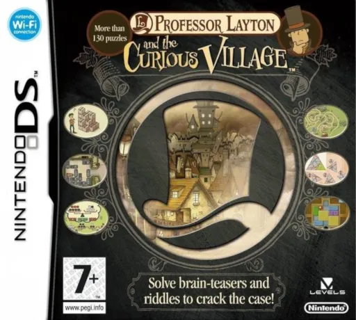 Professor Layton and the Curious Village (Europe) (En,Fr,De,Es,It)